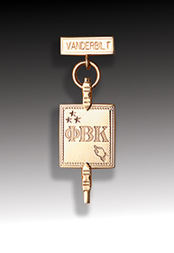 Small Phi Beta Kappa Key with Bar Pin